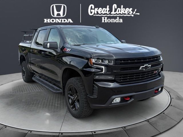 Black 2021 Chevrolet Silverado 1500 Pickup Truck Four-Wheel Drive Automatic