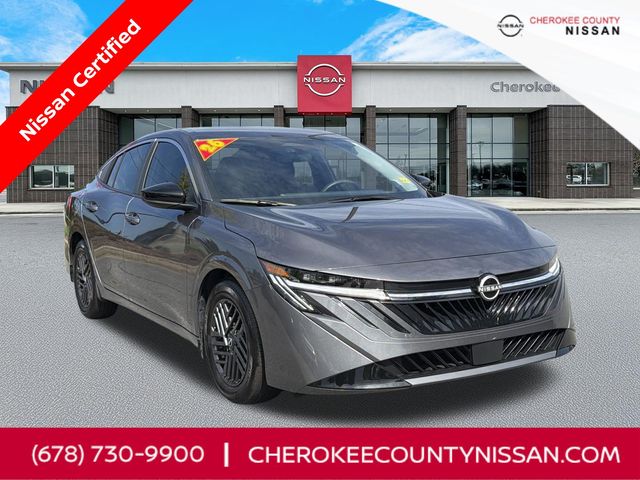 Gray (Gun Metallic) 2026 Nissan Sentra Sedan Front-Wheel Drive Continuously Variable Transmission