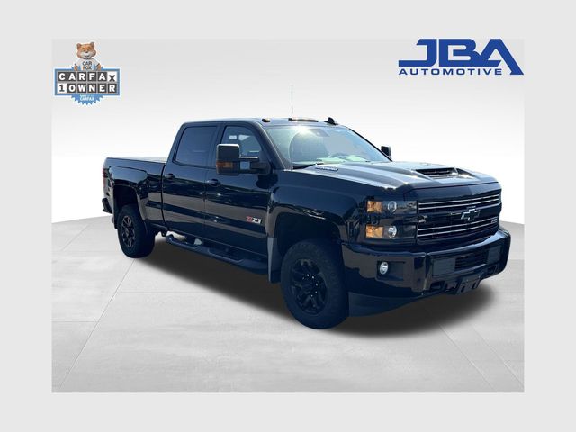 Black 2018 Chevrolet Silverado 2500HD Pickup Truck Four-Wheel Drive 6-Speed Automatic