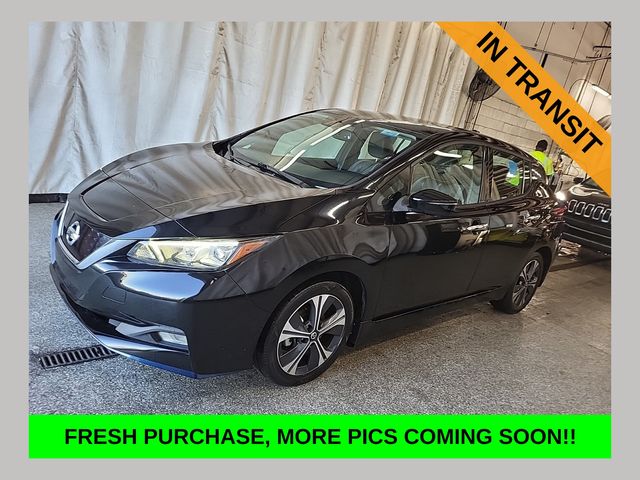 Super Black 2021 Nissan LEAF Hatchback Front-Wheel Drive Automatic