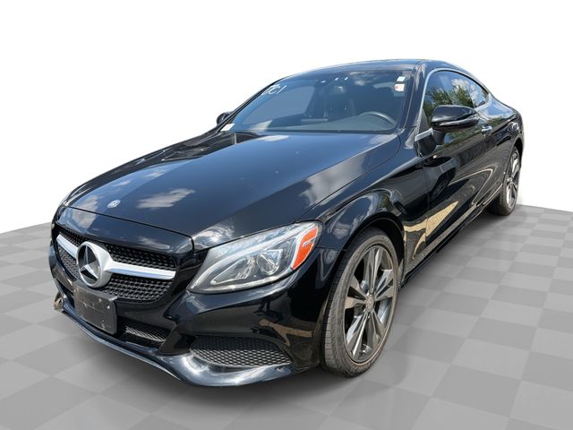 Jet Black 2017 Mercedes-Benz C-Class Coupe All-Wheel Drive 7-Speed Automatic