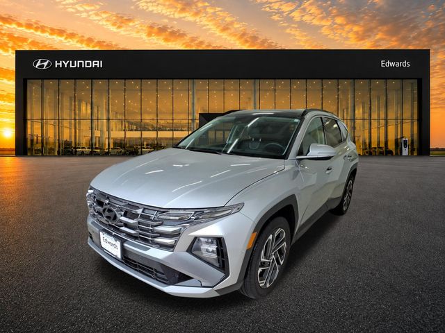Shimmering Silver 2025 Hyundai Tucson SUV / Crossover All-Wheel Drive 8-Speed Automatic