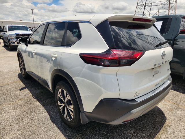 2023 Nissan Rogue SV White at Joe Myers Mazda Kia