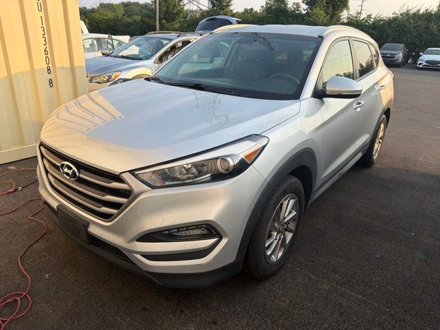 Molten Silver 2018 Hyundai Tucson SUV / Crossover All-Wheel Drive 6-Speed Automatic