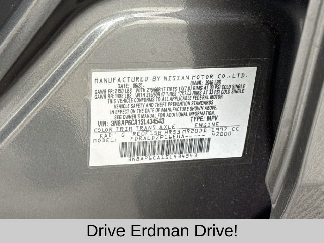 Used 2025 Nissan Kicks SUV