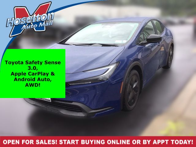 Reservoir Blue 2023 Toyota Prius Hatchback All-Wheel Drive Continuously Variable Transmission