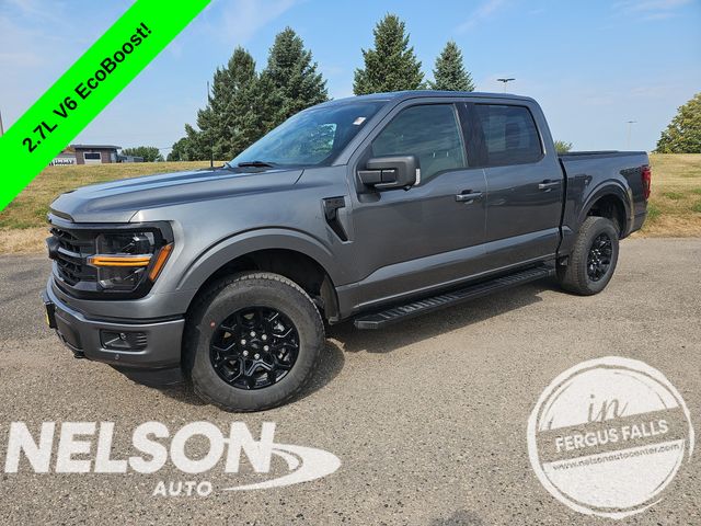 Carbonized Gray Metallic 2025 Ford F-150 Pickup Truck Four-Wheel Drive Automatic