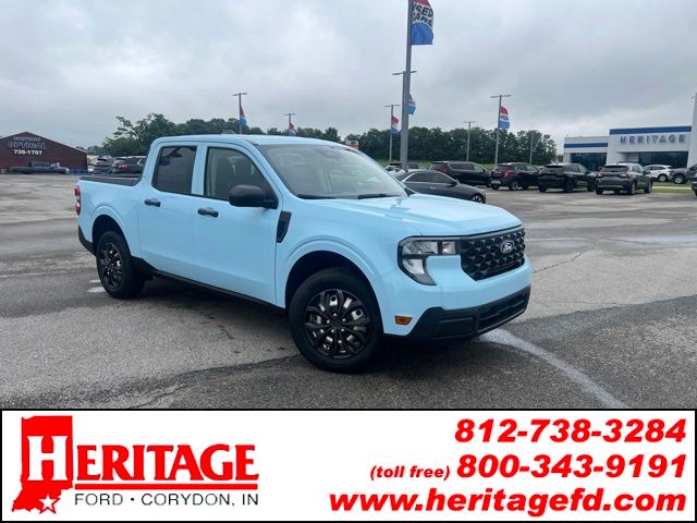 Light Blue 2026 Ford Maverick Pickup Truck All-Wheel Drive 8-Speed Automatic