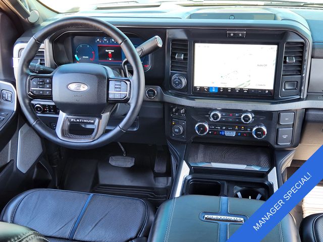2025 Agate Black Metallic Ford Super Duty F-250 SRW Platinum 4X4 Truck