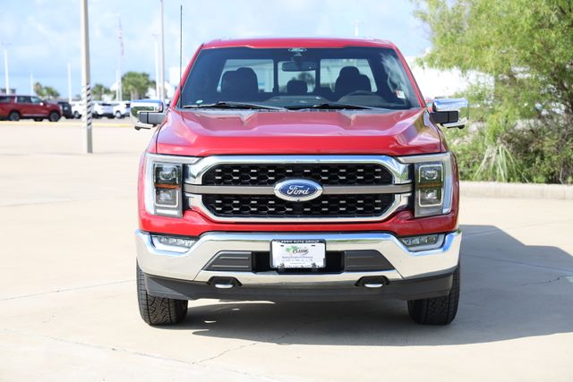2021 Ford F-150 King Ranch Red at Bayway Cadillac of The Woodlands
