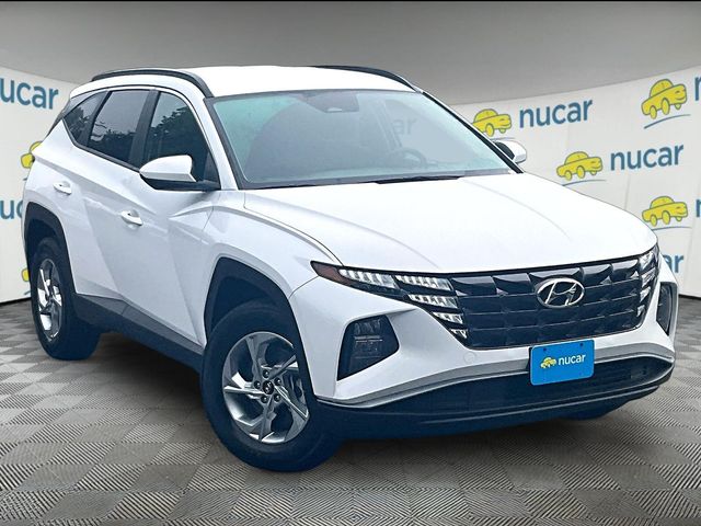 White Pearl 2024 Hyundai Tucson SUV / Crossover All-Wheel Drive 8-Speed Automatic