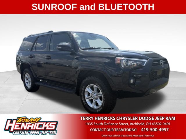 Midnight Black Metallic 2023 Toyota 4Runner SUV / Crossover Four-Wheel Drive 5-Speed Automatic