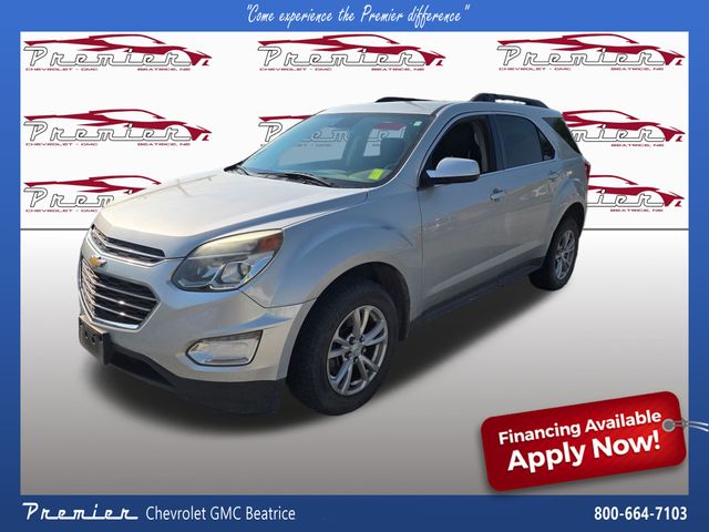 Silver Ice Metallic 2017 Chevrolet Equinox SUV / Crossover Front-Wheel Drive 6-Speed Automatic Overdrive
