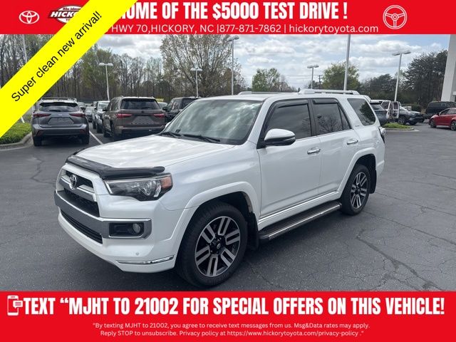 Super White 2015 Toyota 4Runner Limited 4WD SUV / Crossover All-Wheel Drive 5-Speed Automatic Overdrive