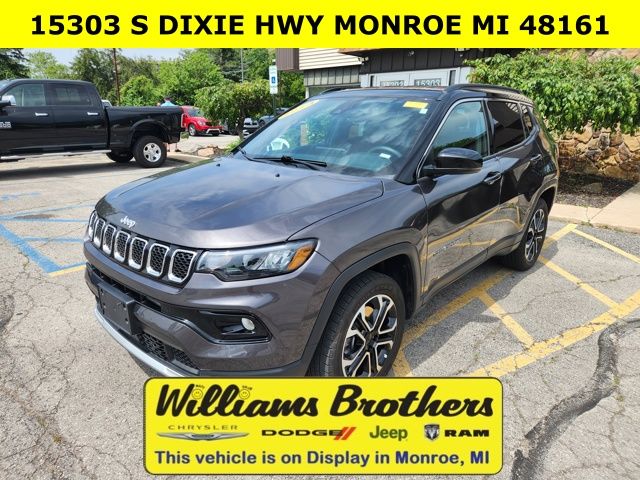 2024 Jeep Compass Limited - Baltic Gray Metallic Clearcoat exterior view 7