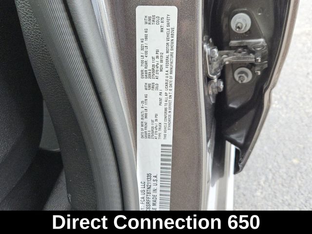 2026 Ram 1500 Direct Connection 650