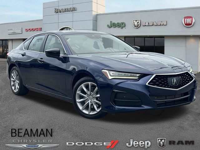 Blue 2022 Acura TLX SH-AWD Sedan All-Wheel Drive Automatic
