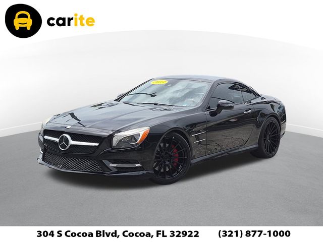 Black 2013 Mercedes-Benz SL-Class Convertible Rear-Wheel Drive 7-Speed Automatic