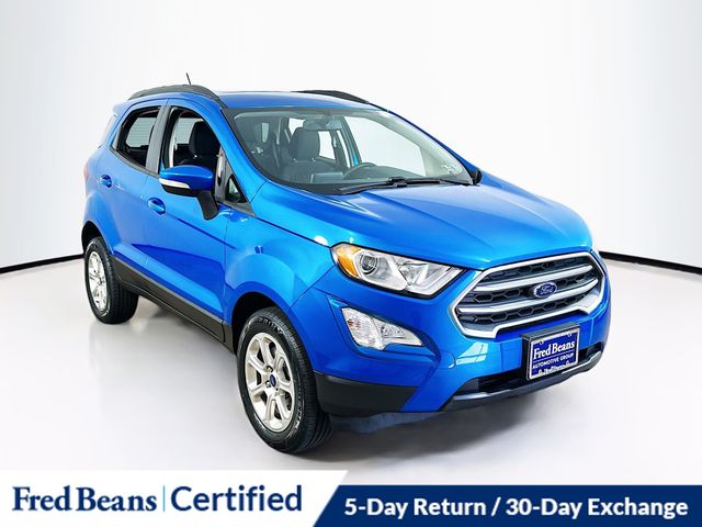Blue Candy 2019 Ford EcoSport SE AWD SUV / Crossover All-Wheel Drive 6-Speed Automatic