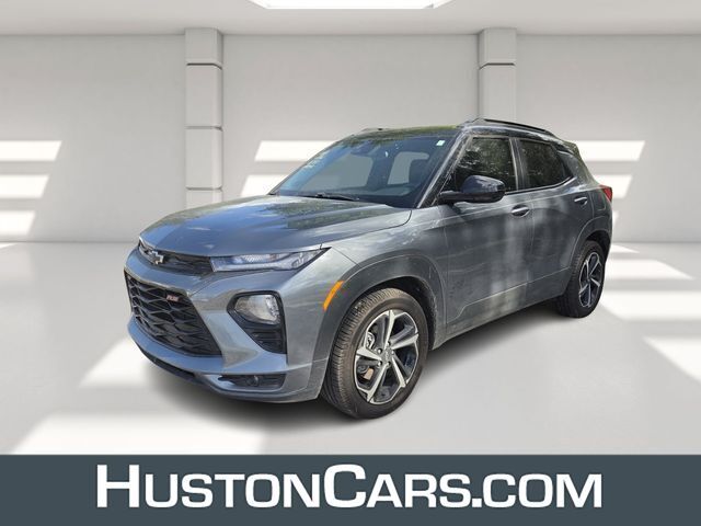 Gray (Satin Steel Metallic) 2021 Chevrolet Trailblazer RS FWD SUV / Crossover Front-Wheel Drive Continuously Variable Transmission