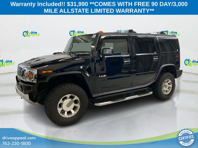 Black 2008 Hummer H2 Luxury SUV / Crossover Four-Wheel Drive 6-Speed Automatic Overdrive