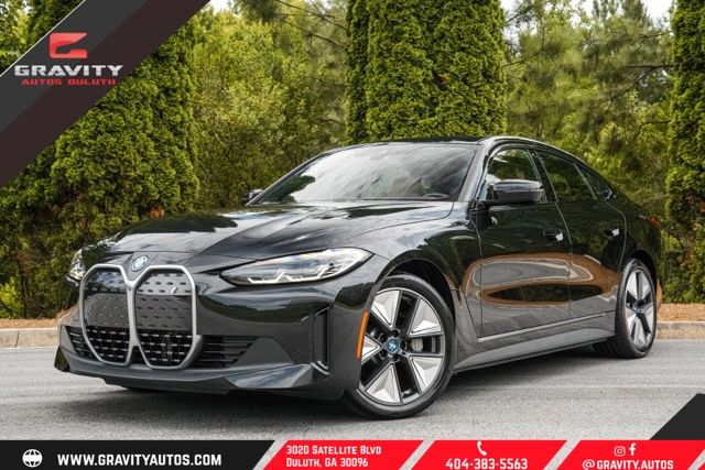 Black Sapphire Metallic 2023 BMW i4 Sedan Rear-Wheel Drive Automatic