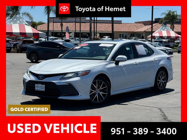 Pearl 2024 Toyota Camry Hybrid Sedan Front-Wheel Drive Continuously Variable Transmission