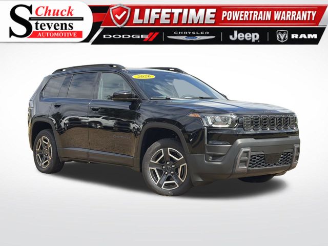 Diamond Black Crystal Pearlcoat 2026 Jeep Cherokee SUV / Crossover Four-Wheel Drive Continuously Variable Transmission