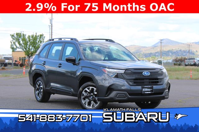 Gray 2026 Subaru Forester Crossover AWD SUV / Crossover All-Wheel Drive Continuously Variable Transmission