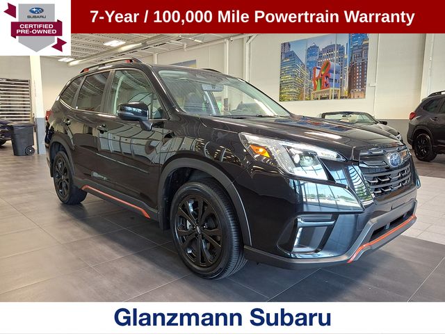 Crystal Black Silica 2023 Subaru Forester SUV / Crossover All-Wheel Drive Continuously Variable Transmission