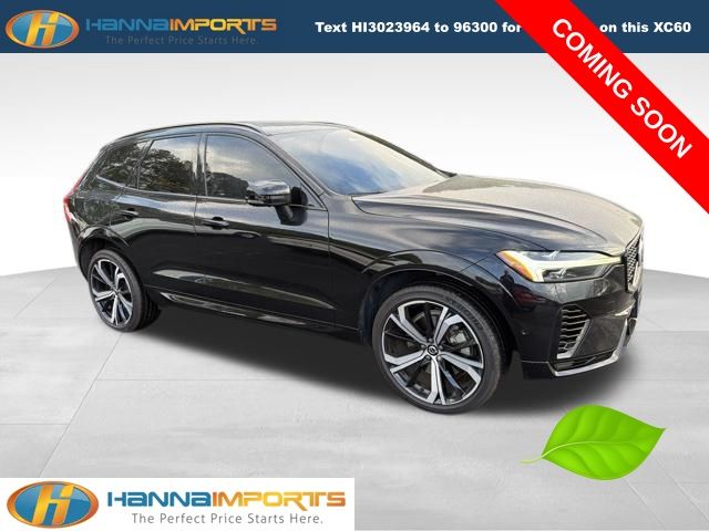 Onyx Black Metallic 2022 Volvo XC60 T8 Recharge R-Design eAWD SUV / Crossover All-Wheel Drive Automatic
