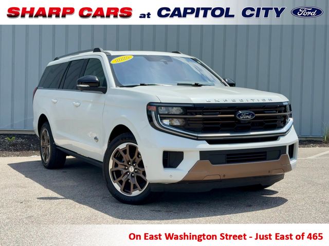 White Metallic 2025 Ford Expedition MAX King Ranch 4WD SUV / Crossover Four-Wheel Drive Automatic
