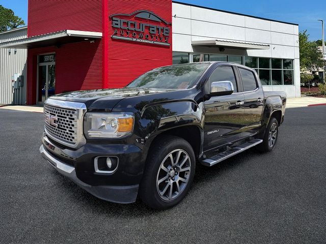 Onyx Black 2019 GMC Canyon Denali Crew Cab 4WD Pickup Truck Four-Wheel Drive 8-Speed Automatic