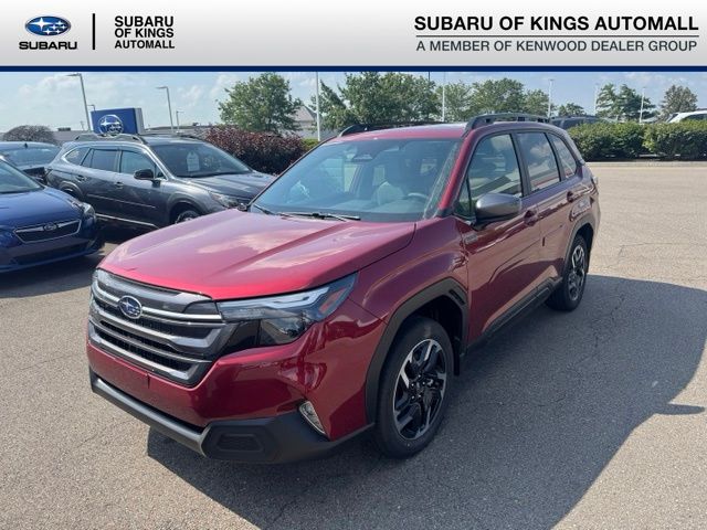 Red 2026 Subaru Forester Hybrid SUV / Crossover All-Wheel Drive Continuously Variable Transmission