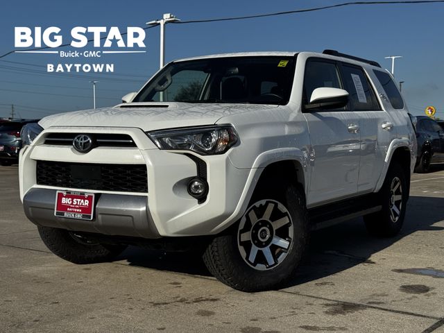 2022 Toyota 4Runner TRD Off-Road White at Emmons Autoplex