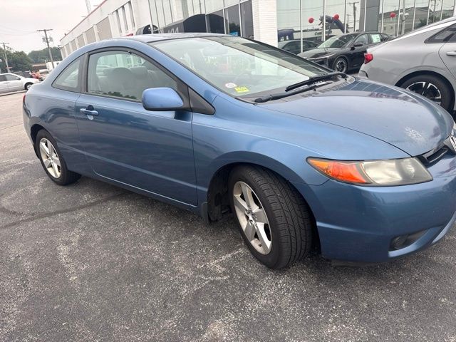 Fiji Blue Pearl 2008 Honda Civic Coupe Coupe Front-Wheel Drive 5-Speed Automatic