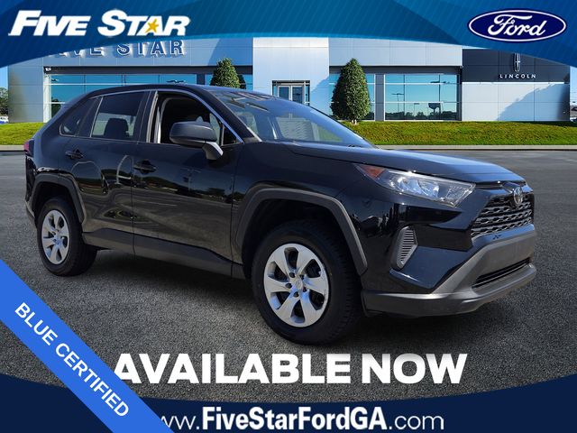 Midnight Black Metallic 2022 Toyota RAV4 LE FWD SUV / Crossover Front-Wheel Drive 8-Speed Automatic