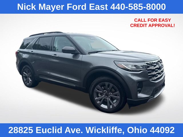 Gray Metallic 2025 Ford Explorer SUV / Crossover All-Wheel Drive Automatic