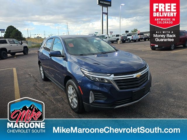 Blue Glow Metallic 2022 Chevrolet Equinox SUV / Crossover Front-Wheel Drive 6-Speed Automatic Overdrive