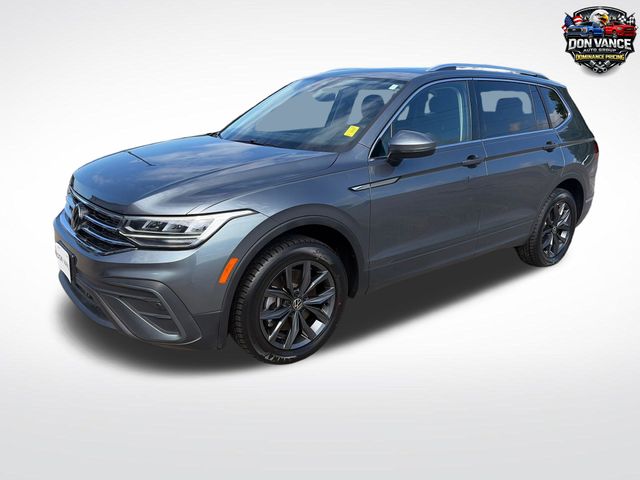Gray 2022 Volkswagen Tiguan SUV / Crossover All-Wheel Drive 8-Speed Automatic