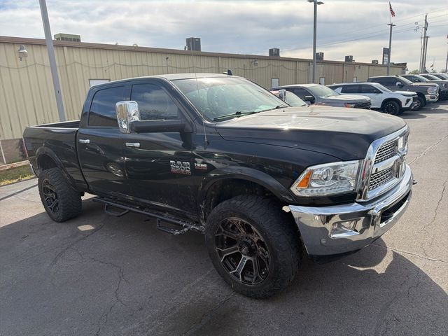 Brilliant Black Crystal Pearlcoat 2018 RAM 2500 Laramie Crew Cab 4WD Pickup Truck Four-Wheel Drive 6-Speed Automatic