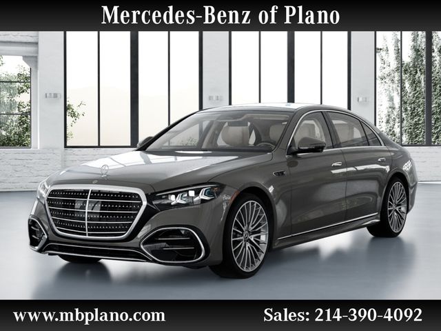 Gray (Warm Grey) 2027 Mercedes-Benz S-Class Sedan All-Wheel Drive 9-Speed Automatic