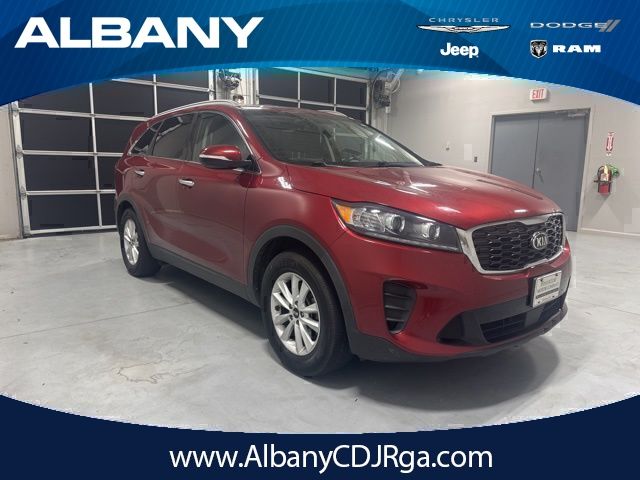 Passion Red 2020 Kia Sorento LX FWD SUV / Crossover Front-Wheel Drive 6-Speed Automatic