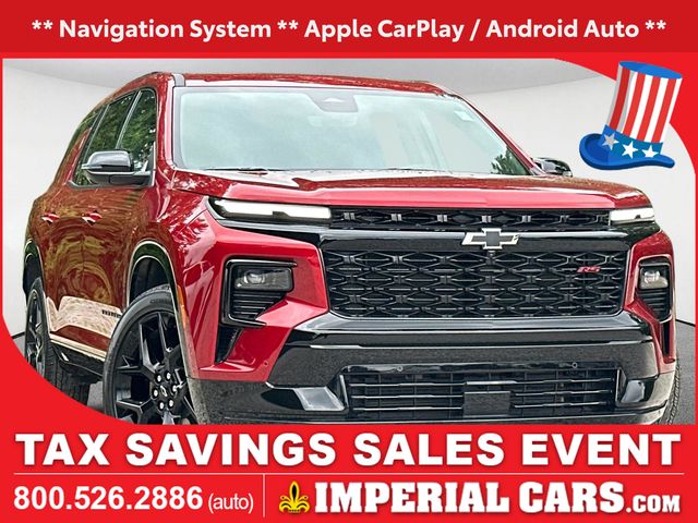 Radiant Red Tintcoat 2026 Chevrolet Traverse SUV / Crossover Four-Wheel Drive 8-Speed Automatic