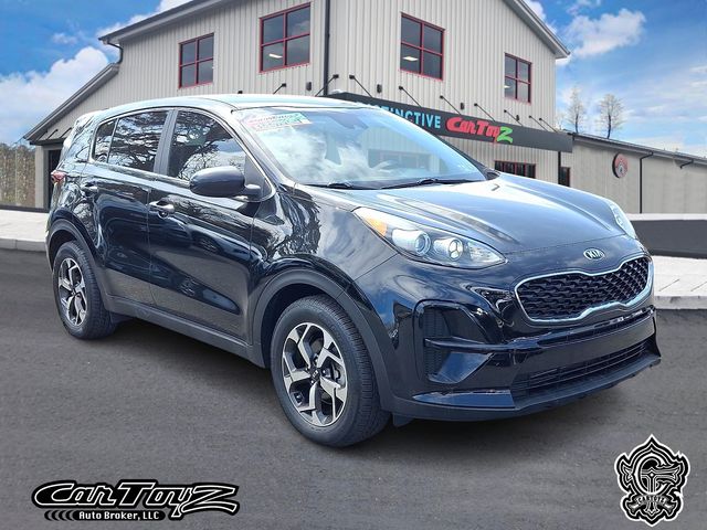 Black Cherry 2022 Kia Sportage LX FWD SUV / Crossover Front-Wheel Drive 6-Speed Automatic Overdrive