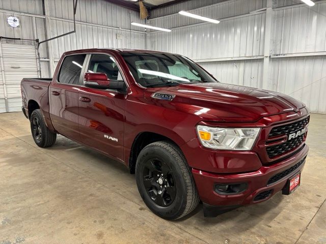 Red 2024 RAM 1500 Big Horn Crew Cab RWD Pickup Truck 4X2 8-Speed Automatic