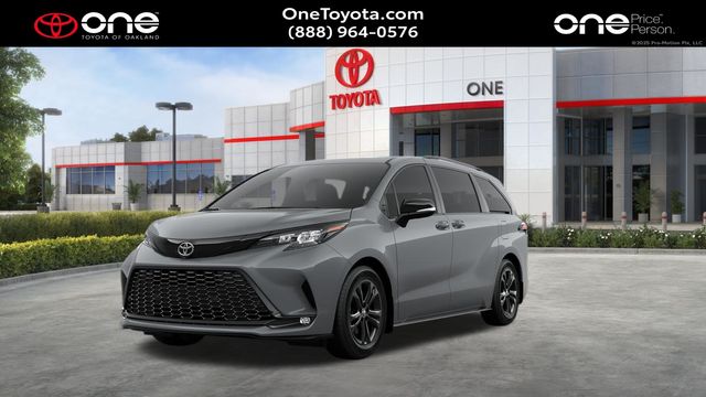 Cement 2026 Toyota Sienna Minivan All-Wheel Drive Continuously Variable Transmission