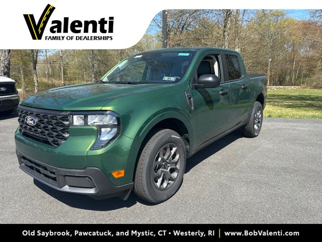 Green 2025 Ford Maverick Pickup Truck Front-Wheel Drive Continuously Variable Transmission