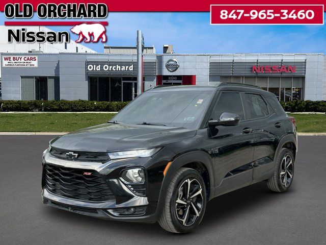 Mosaic Black Metallic 2021 Chevrolet Trailblazer SUV / Crossover Front-Wheel Drive Continuously Variable Transmission