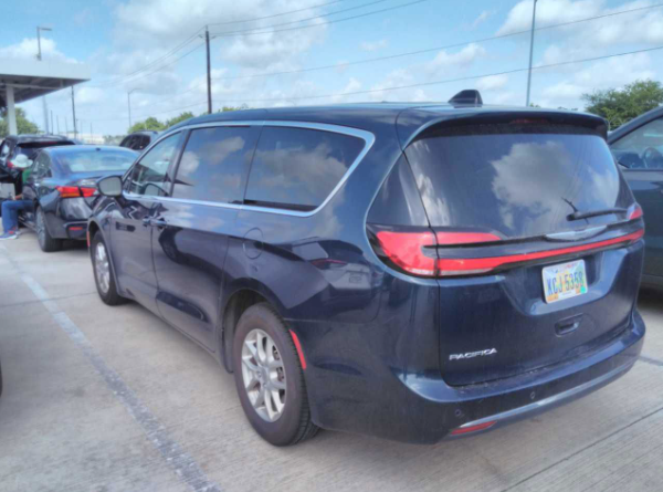 2023 Blue Chrysler Pacifica Touring L FWD Van
